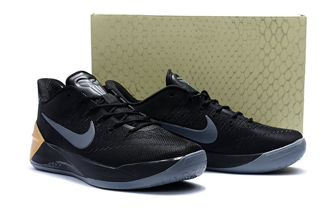 Cheap Nike Kobe A.D Black Gray Gold